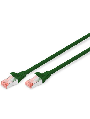 Мережевий патч-корд Digitus AWG 27/7 LSZH Cat.6 S/FTP 1m Green (DK-1644-010/G)