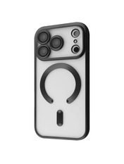 Чохол Metal Matte Case with Magnetic Ring для Apple iPhone 17 Pro Black