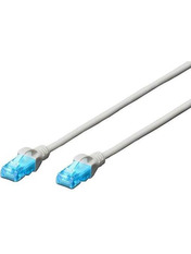 Мережевий патч-корд 2E 26AWG Cat.5e UTP Сірий Grey 0.2 0,2m Grey (2E-PC5ECU-0.20LSZH-GRY)