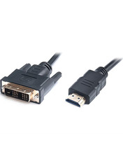 Кабель передачі відео REAL-EL HDMI to DVI Black 1,8 Ні 1,8m Black (EL123500013)