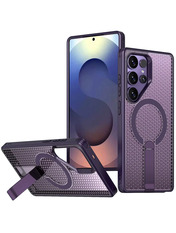 Чохол Breeze with MagSafe stand для Samsung Galaxy S26 Ultra Purple Purple (6983510247)