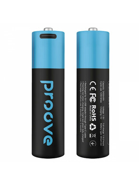 Акумуляторна батарейка Proove Compact Energy AA Li-ion 2400mAh 2шт (RBCE26010008)
