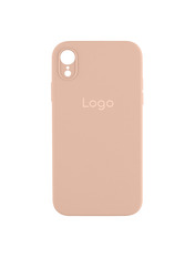 Чохол Silicone Case Square Full Camera для Apple iPhone XR Pink Sand Pink Sand (6973418250)