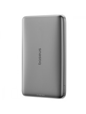 Павербанк Baseus PicoGo Ultra-Slim Qi2 Magnetic 1xUSB-C 27W 10000mAh Gray (E0027200)