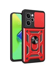 Чохол Camshield Serge Ring Magnet для Xiaomi Poco X5 Pro 5G / Xiaomi Note 12 Pro 5G Red