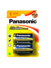 Батарейка Panasonic C (R14, LR14) Alkaline 2шт (LR14REB/2BP)
