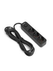 Мережевий фільтр Videx ONCORD з/з 3 3/3m Black (VF-PD33G-B)