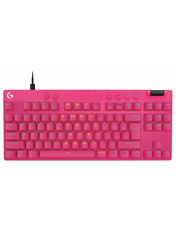 Клавіатура Logitech G Pro X TKL Rapid Magnetic (920-013253) Pink Magnetic