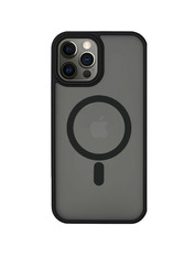 Чохол Metal Buttons Magsafe для Apple iPhone 14 Pro Max Black