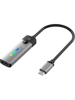 Відео адаптер J5CREATE HDMI (F) to Type-C (M) Gray (JCA157-N)