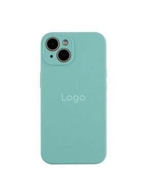 Чохол Silicone Case Full Size with Frame для Apple iPhone 15 Sea Blue (6902718354)