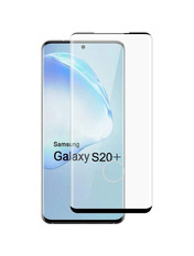 Захисне скло PowerPlant 3D для Samsung Galaxy S20+ G985 Black глянсове (GL608218)