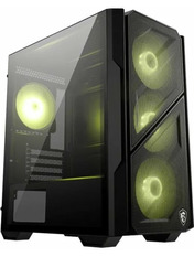 Корпус MSI MAG FORGE M110R AirFlow Mini-Tower Без БЖ Mini-Tower Black Чорний