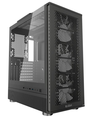 Корпус PCCooler MASTER ME200 Mesh Midi-Tower Black