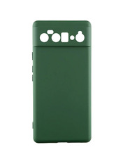 Чохол GETMAN Liquid Silk для Google Pixel 6 Pro Dark Green