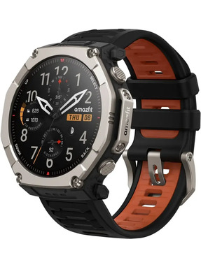Смарт-годинник Amazfit T-Rex Ultra 2 Black Titanium Case (W2550GL2N)