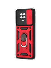 Чохол Camshield Serge Ring Magnet для Xiaomi Redmi Note 9S/Note 9 Pro/Note 9 Pro Max Red