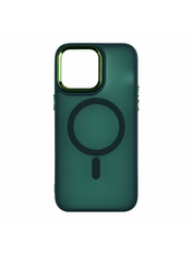 Чохол Space Magnetic Color with Magsafe для Apple iPhone 15 Green Green (6982013574)