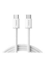 Кабель синхронізації Baseus  Dynamic 4Type-C to Type-C White 1 100W 1m White (P10381400211-00)
