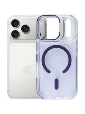 Чохол BeCover FIBRA Star Shine with MagSafe для Apple iPhone 17 Pro Max Purple (715437)