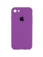 Чохол Silicone Case Square Full Camera для Apple iPhone 6/6S Grape