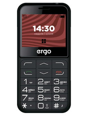 Кнопковий телефон Ergo R231 Чорний