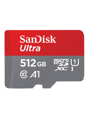 Карта пам'яті SanDisk Ultra microSDHC 512GB Class 10 + SD-adapter (SDSQUAC-512G-GN6MN) 512 ГБ Class 10 Так