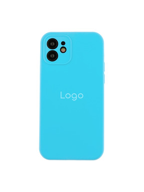 Чохол Silicone Case Full Size with Frame для Apple iPhone 12 Blue (6928105734)