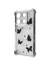 Чохол UAG Copy Winkie для Xiaomi Redmi Note 13 4G Silver/Butterfly Silver/Butterfly (6972014853)