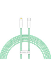 Кабель синхронізації Baseus DynamicType-C to Lightning Green 2 20W 2m Green (CALD000106)