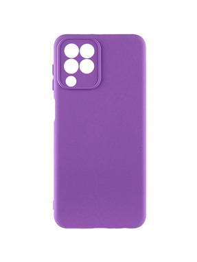 Чохол GETMAN Liquid Silk Full Camera для Samsung Galaxy M336 M33 Purple (6910478235)