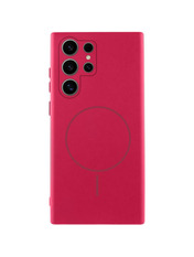 Чохол Silicone Case Lakshmi Full Camera для Samsung Galaxy S26 Ultra Rose Red