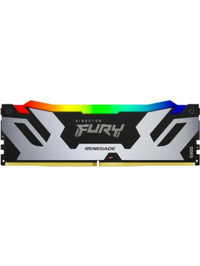 Оперативна пам’ять Kingston FURY Renegade RGB Silver/Black DDR5 32GB 6400MHz (KF564C32RSA-32)