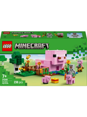Lego Minecraft Будинок для поросят 238 деталей (21268)