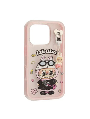 Чохол LABUBU для Apple iPhone 16 Pro Max Pink (6998310472)