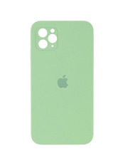 Чохол Silicone Case Square Full Camera для Apple iPhone 11 Pro Max Mint