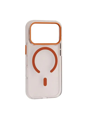 Чохол яUAG Copy Silver Shield Magsafe для Apple iPhone 17 Pro Orange