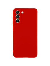 Чохол GETMAN Liquid Silk Full Camera для Samsung Galaxy S906 S22+ Red Red (6902178543)
