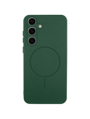 Чохол Silicone Case Lakshmi Full Camera для Samsung Galaxy S26 Dark Green