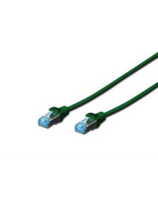 Мережевий патч-корд Digitus Professional Cat.5e UTP Зелений Green 0.5 0,5m Green (DK-1531-005/G)