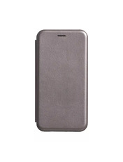 Чохол-книжка Premium Leather Case для Xiaomi Redmi Note 9 5G/Note 9T Grey