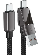 Кабель синхронізації ACEFAST  C13-04USB to Type-C 18W 1,2m Black