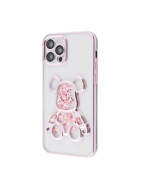 Чохол UAG Copy Shining Bear Case для Apple iPhone 12 Rose Gold (6947182053)