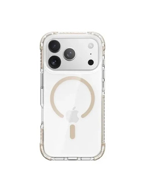 Чохол ROCK Crystal Clear Anti-Drop Magnetic Protection Case для Apple iPhone 17 Pro Max Gold (6972398105)