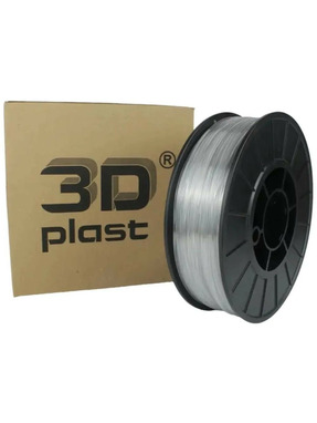 Філамент 3Dplast PETG 1,75mm 0,85kg Transparent (3DPTG17508CLR)