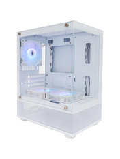Корпус 1stPlayer Mi2-A-WH-2F7R-W-1F7-W Mini-Tower White