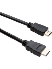 Кабель передачі відео Vinga v.2.0 HDMI (M) to HDMI (M) Black Ні 1,5 1,5m Black (VCPDCHDMIMM1.5BK)