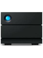 Портативний HDD LaCie 2big RAID Thunderbolt Black 60 ТБ 60TB 3.5" Thunderbolt Black (STHJ60000800)