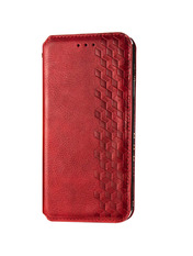 Чохол-книжка GETMAN Cubic для Xiaomi Redmi Note 9S/Note 9 Pro/Note 9 Pro Max Red
