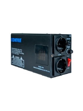 Стабілізатор Conter SVRS-500VA 500VA Silver Black